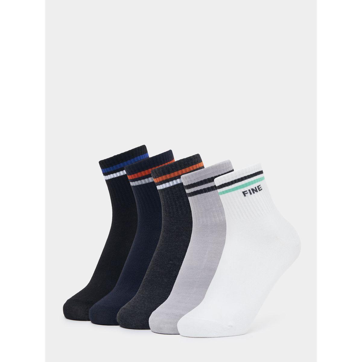 مجموعة من 5 جوارب كاجوال-men-socks-image-1