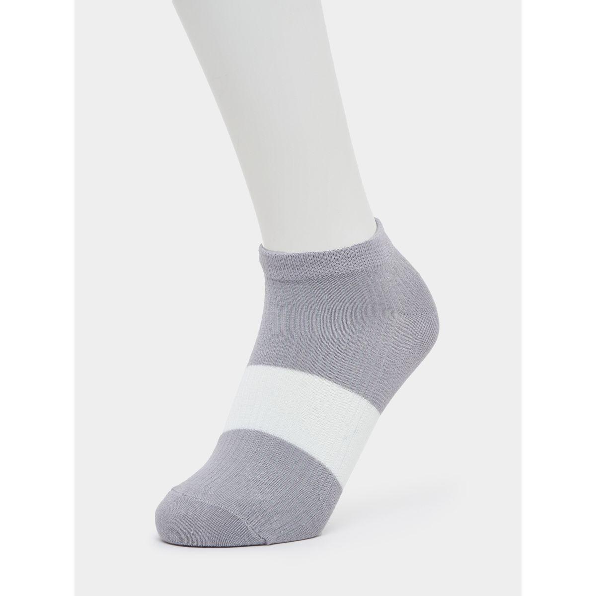Styli Set of 5 - Contrast Detail Ankle Socks-men-socks-image-4