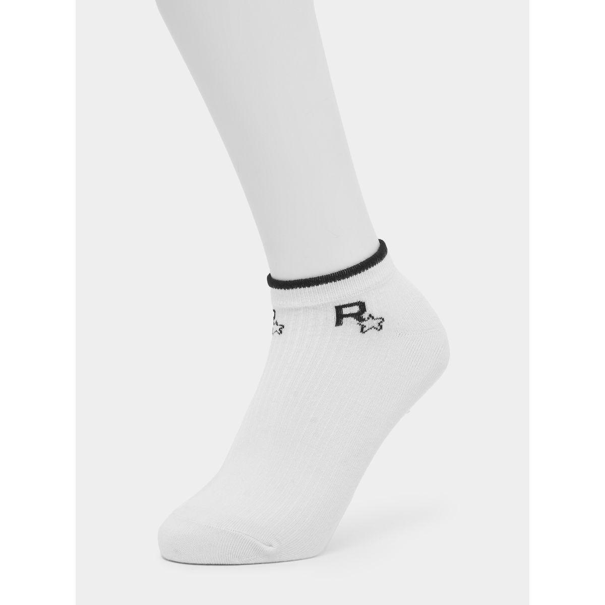 Styli Set of 5 - Contrast Detail Ankle Socks-men-socks-image-6