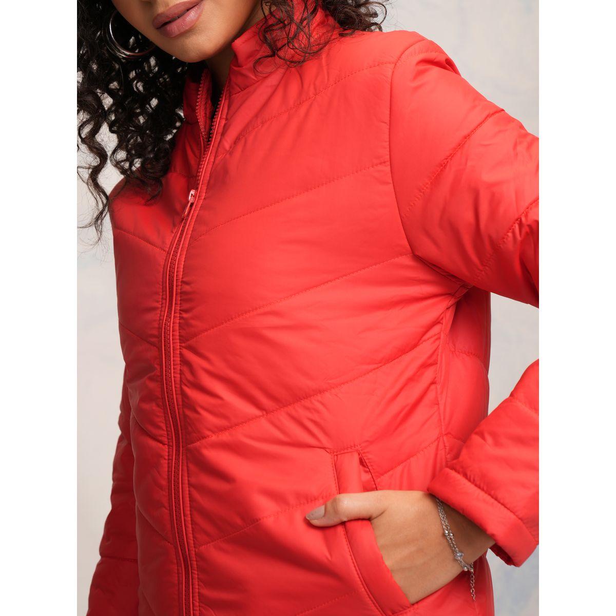 Tokyo Talkies X Styli  High Neck Long Sleeves Padded Jacket-women-winterwear-coatsandjackets-jackets-image-5