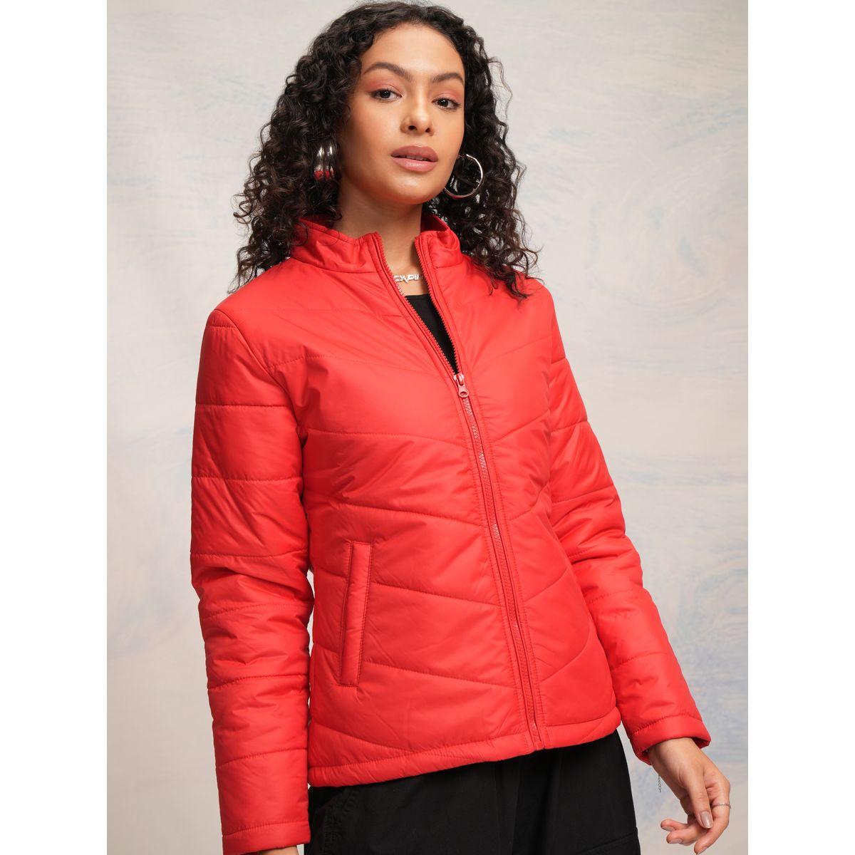 Tokyo Talkies X Styli  High Neck Long Sleeves Padded Jacket-women-winterwear-coatsandjackets-jackets-image-6