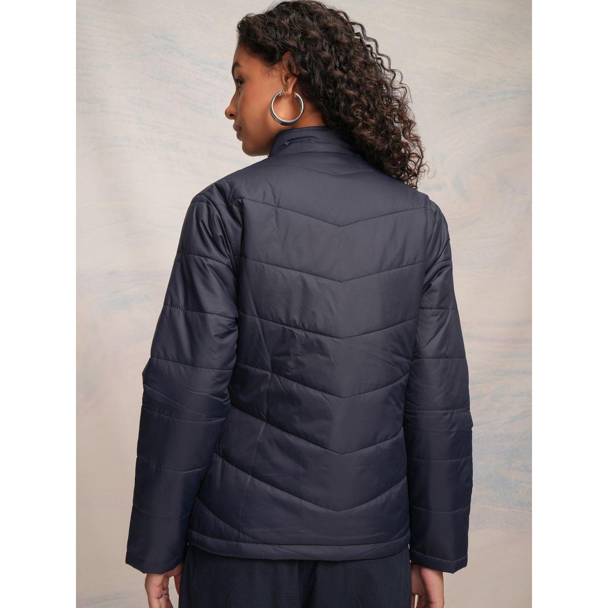 جاكيت منفوخ بياقة عالية وأكمام طويلة طوكيو توكيز × ستايلي-women-winterwear-coatsandjackets-jackets-image-3