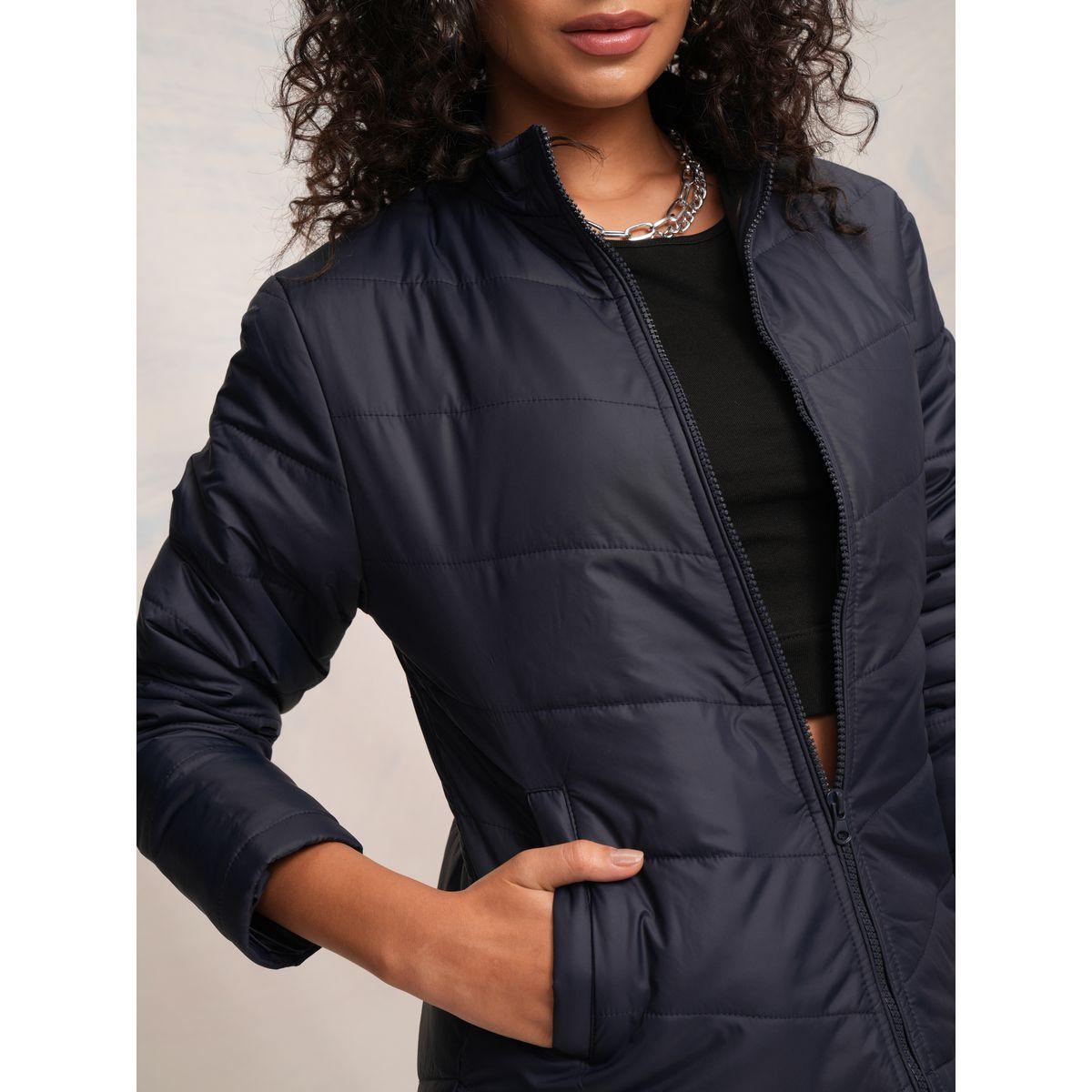 جاكيت منفوخ بياقة عالية وأكمام طويلة طوكيو توكيز × ستايلي-women-winterwear-coatsandjackets-jackets-image-5
