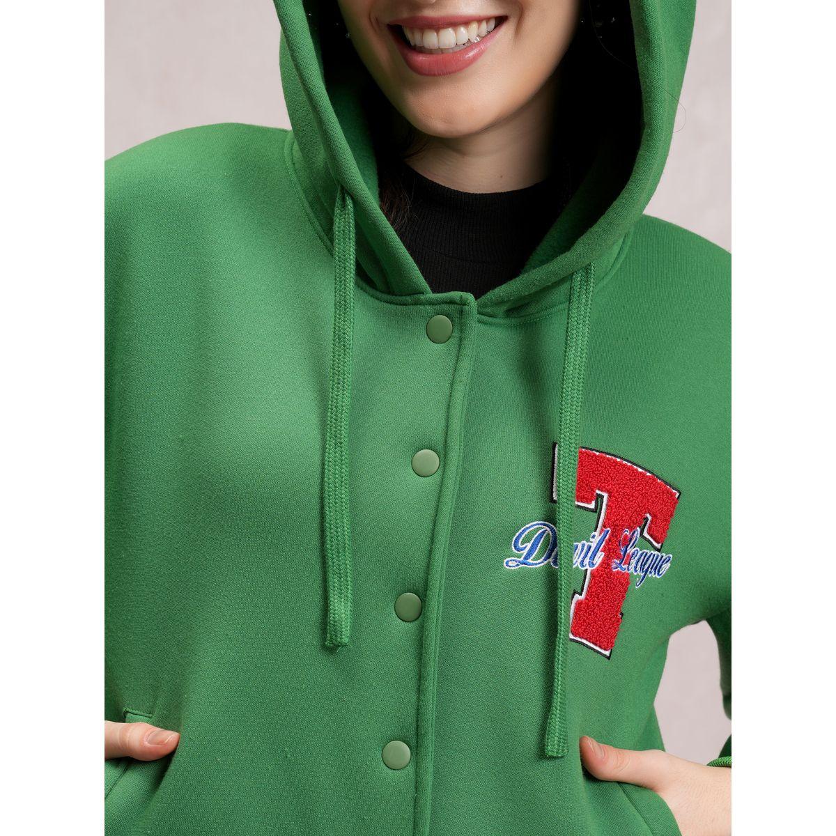 Tokyo Talkies X Styli  Embroidered Hooded Varsity Jacket-women-winterwear-coatsandjackets-jackets-image-5