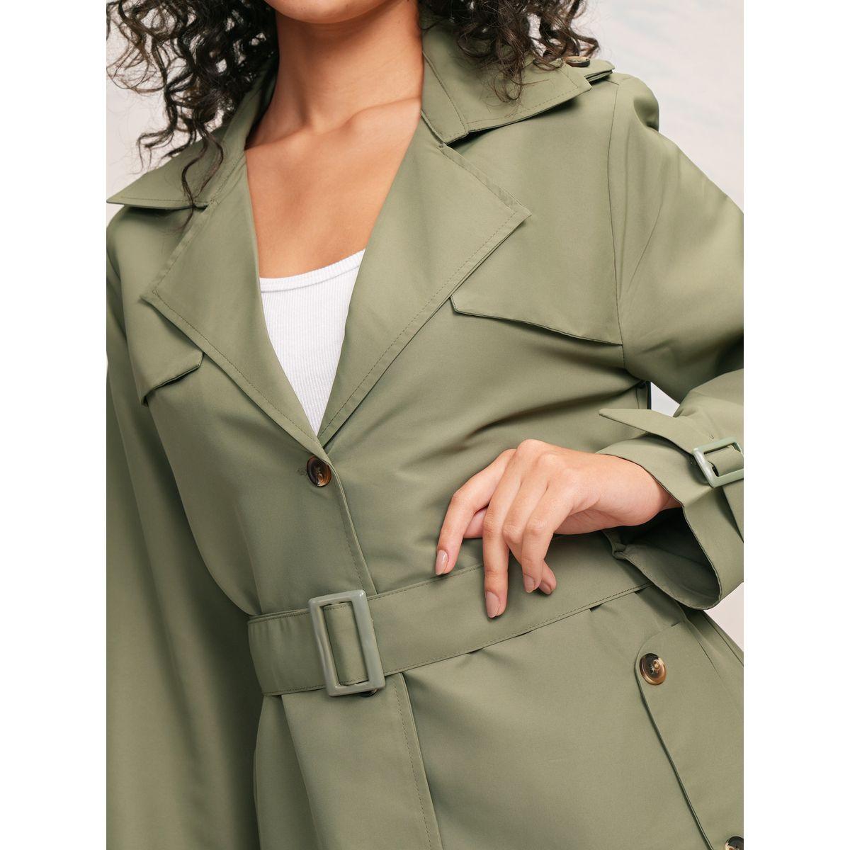 Tokyo Talkies X Styli  Regular Fit Knee Length Trench Coat-women-clothing-coatsandjackets-coats-image-5