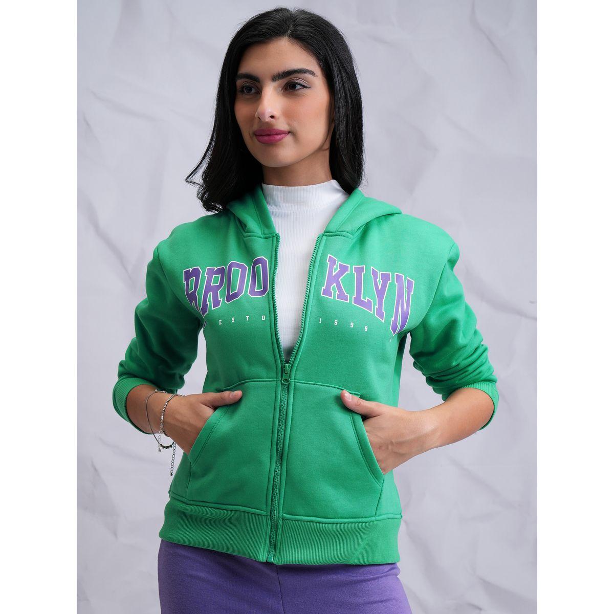 سويت شيرت بياقة هودي وسحَّاب غلق طوكيو توكيز × ستايلي-women-winterwear-hoodiesandsweatshirts-sweatshirts-image-1
