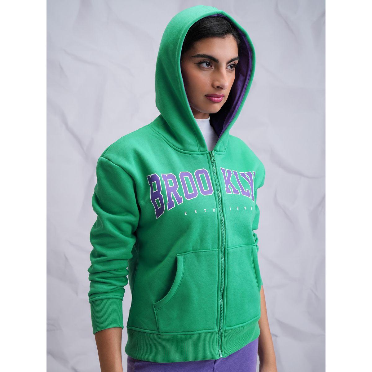 Tokyo Talkies X Styli  Zipper Front Printed Hooded Sweatshirt-women-winterwear-hoodiesandsweatshirts-sweatshirts-image-6