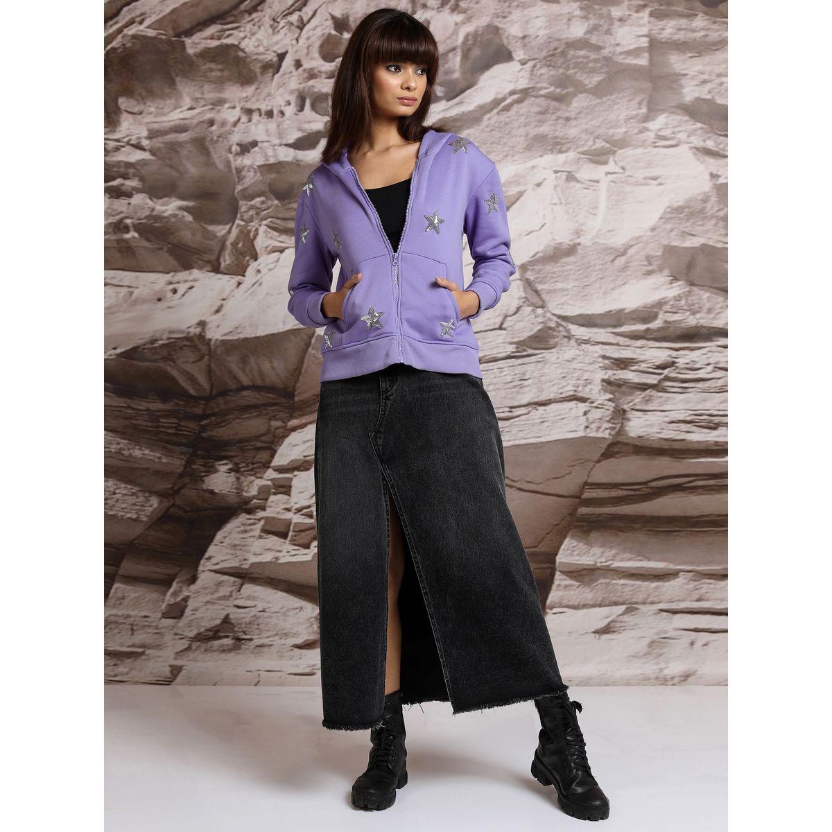 سويت شيرت مزين بالترتر مع قصة مريحة طوكيو توكيز × ستايلي-women-clothing-hoodiesandsweatshirts-sweatshirts-image-2