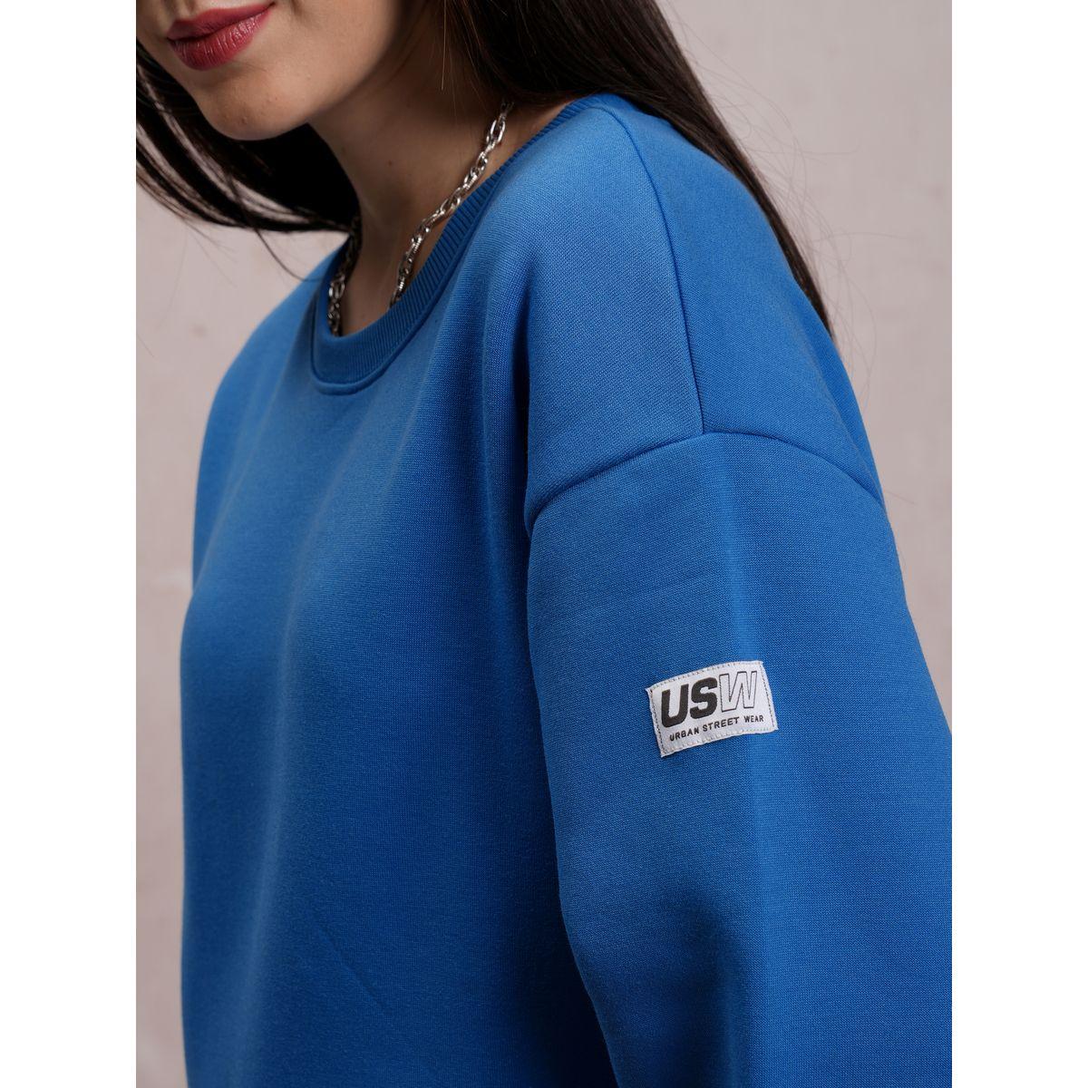 سويت شيرت قصير بقصة مريحة وشارة طوكيو توكيز × ستايلي-women-clothing-hoodiesandsweatshirts-sweatshirts-image-5