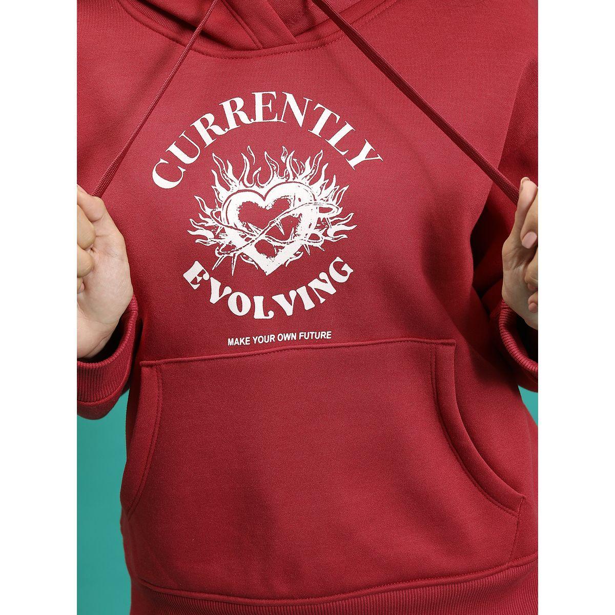 Tokyo Talkies X Styli  Regular Fit Printed Hooded Sweatshirt-women-winterwear-hoodiesandsweatshirts-sweatshirts-image-5
