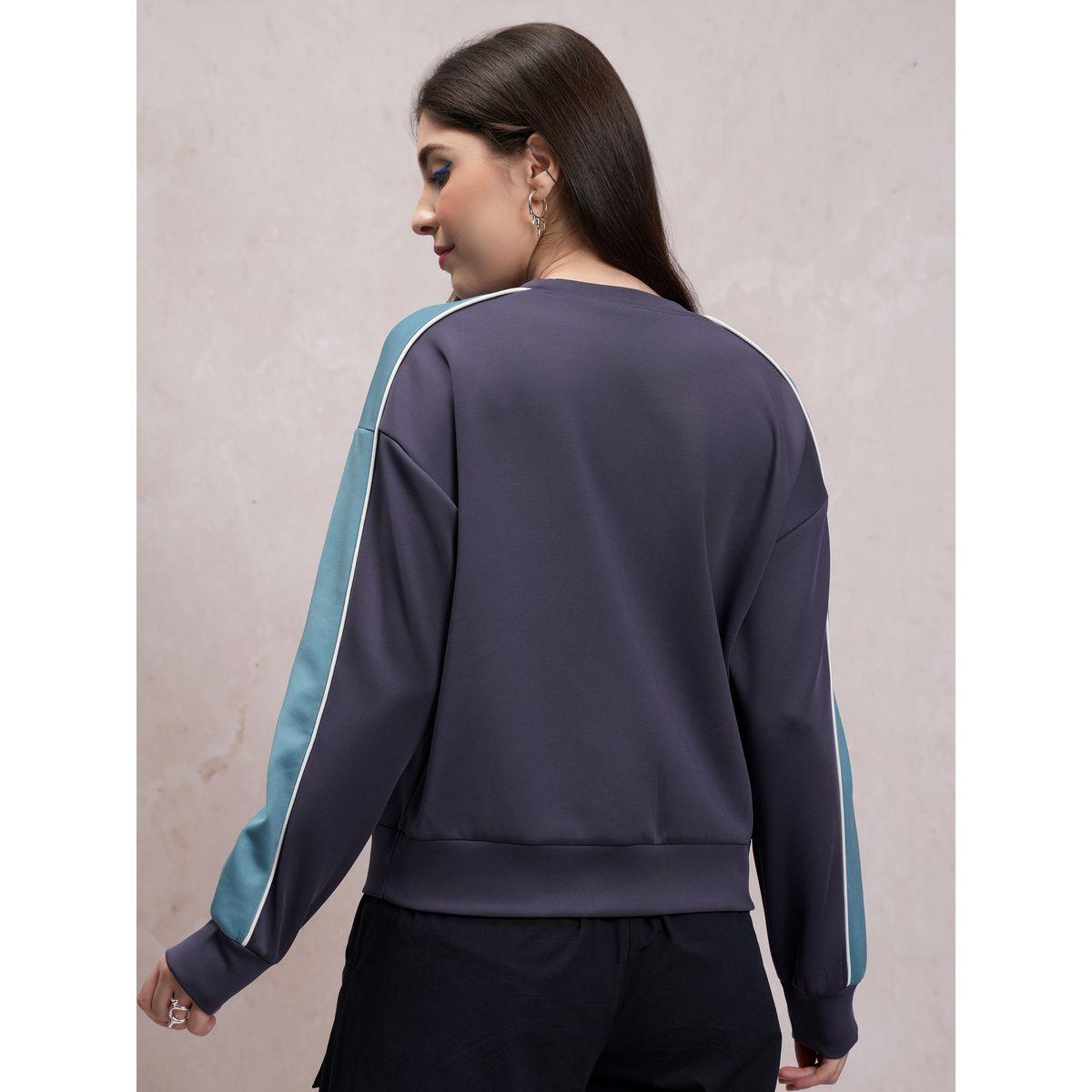 Tokyo Talkies X Styli  Text Print Round Neck Sweatshirt-women-winterwear-hoodiesandsweatshirts-sweatshirts-image-3