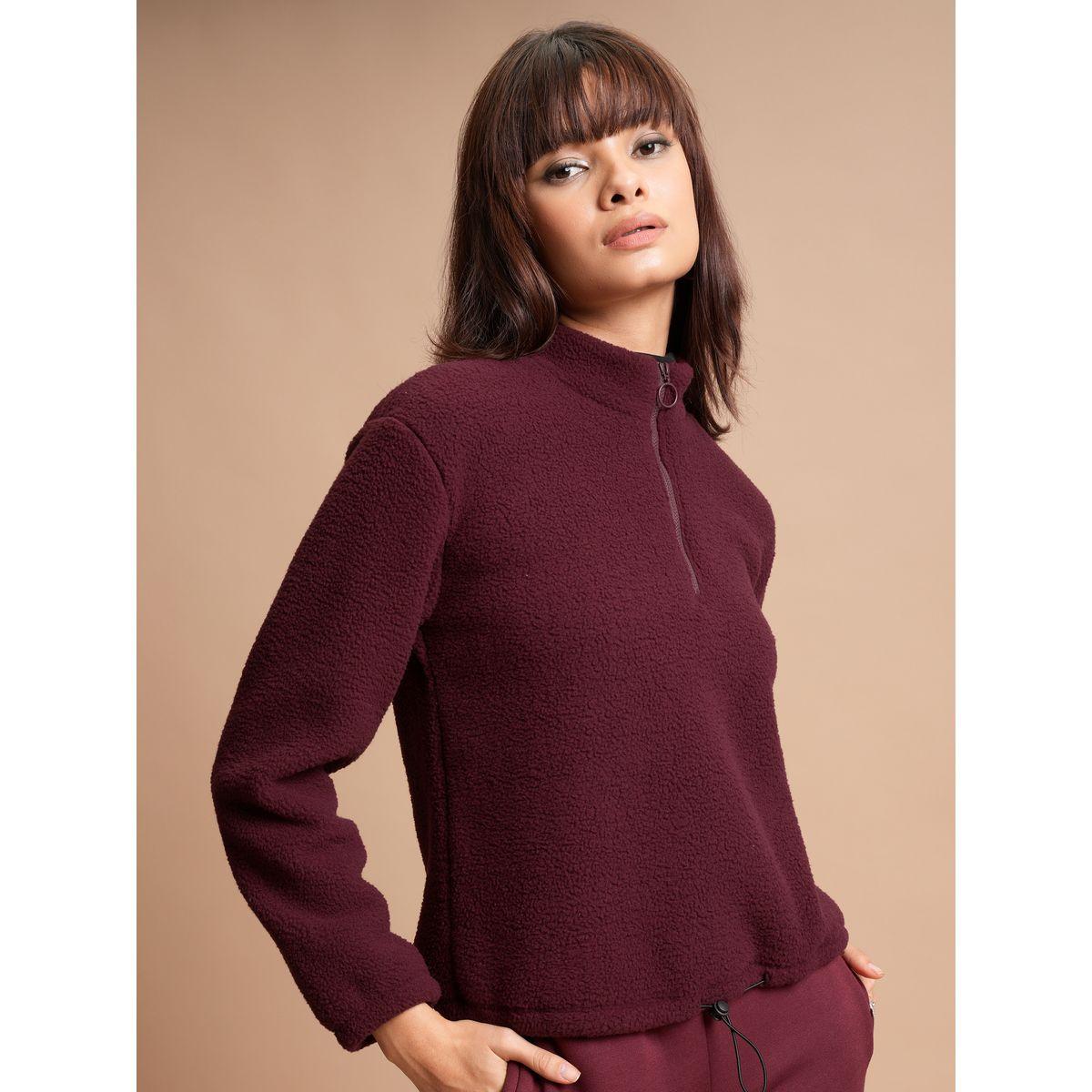 Tokyo Talkies X Styli  Regular Fit Textured Sweatshirt-women-winterwear-hoodiesandsweatshirts-sweatshirts-image-6