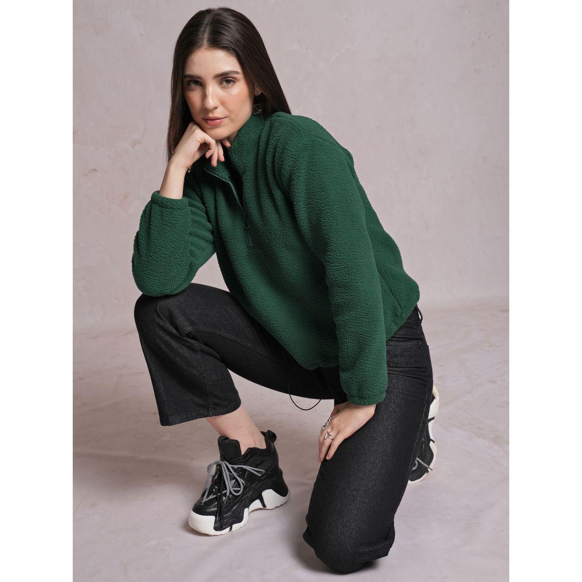 Tokyo Talkies X Styli  Regular Fit Textured Sweatshirt-women-winterwear-hoodiesandsweatshirts-sweatshirts-image-2