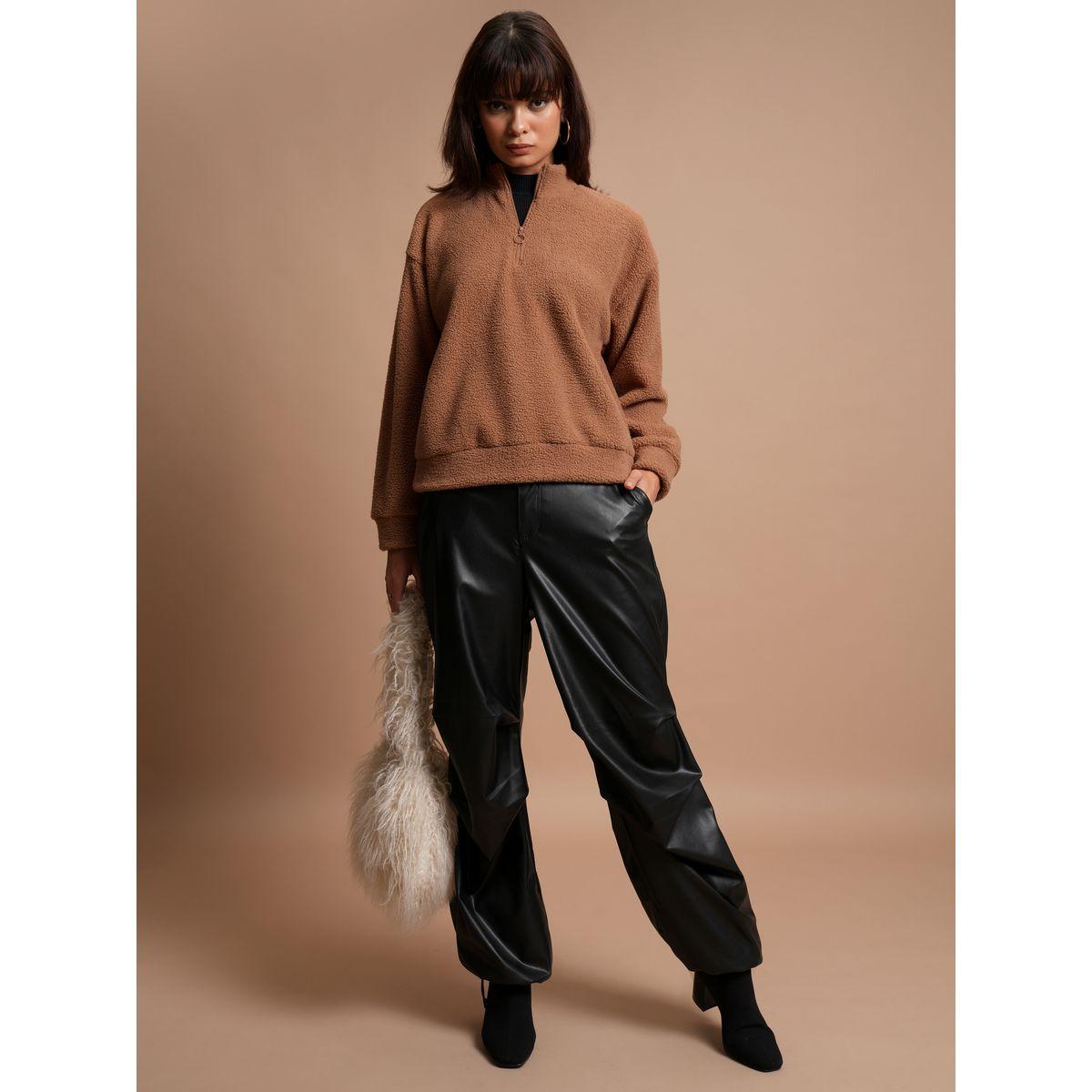 سويت شيرت بقصة مريحة وأكتاف منخفضة طوكيو توكيز × ستايلي-women-winterwear-hoodiesandsweatshirts-sweatshirts-image-2