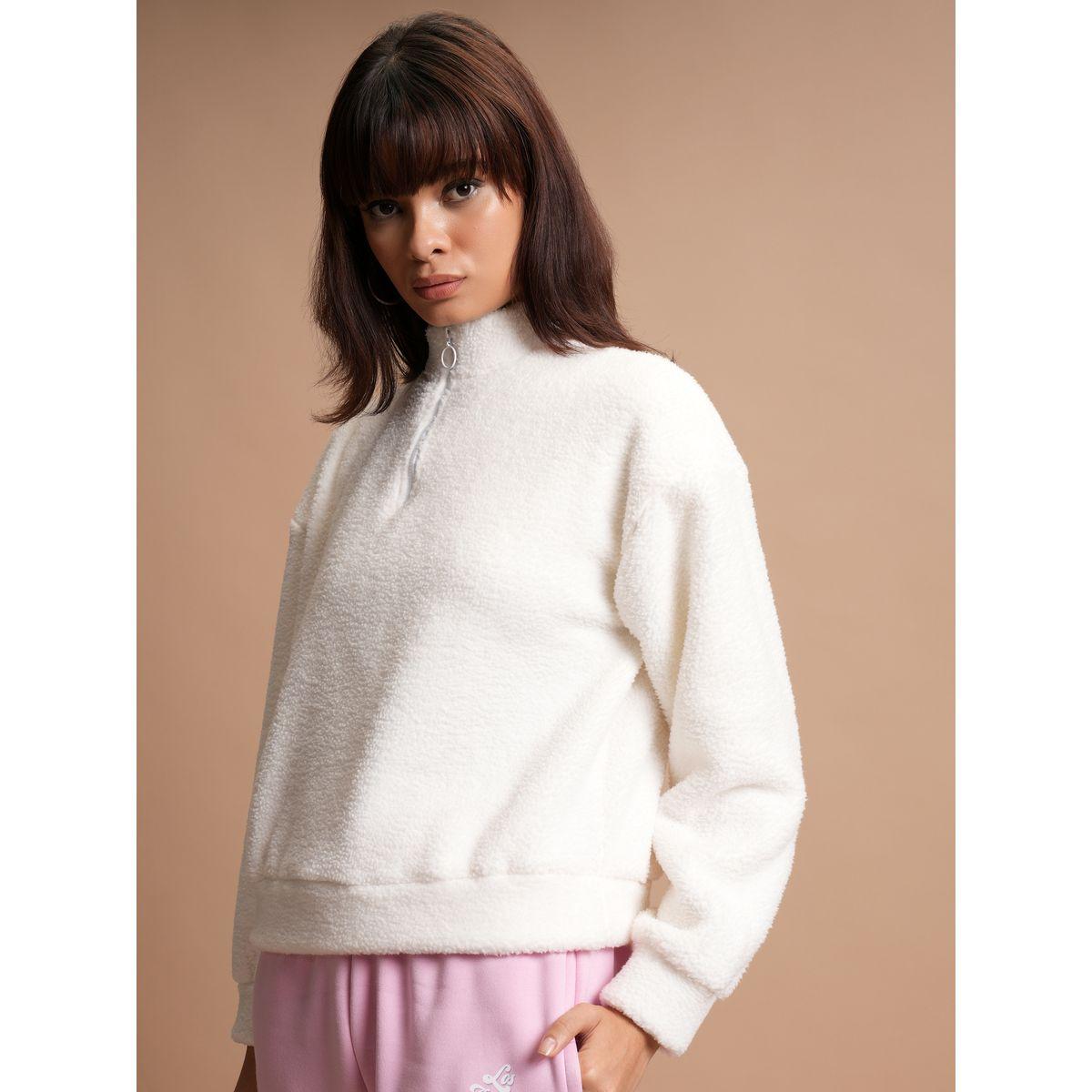 سويت شيرت فليس بياقة عالية وسحَّاب غلق طوكيو توكيز × ستايلي-women-clothing-hoodiesandsweatshirts-sweatshirts-image-4