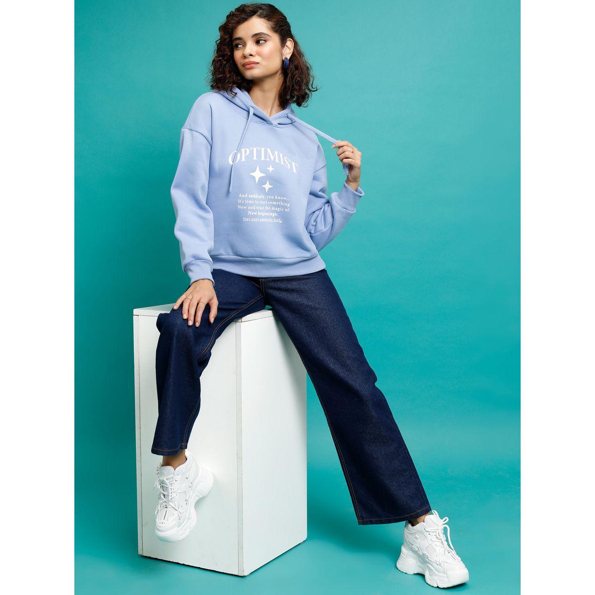 هودي مطبع بكتابة مع أكتاف منخفضة طوكيو توكيز × ستايلي-women-clothing-hoodiesandsweatshirts-hoodies-image-2