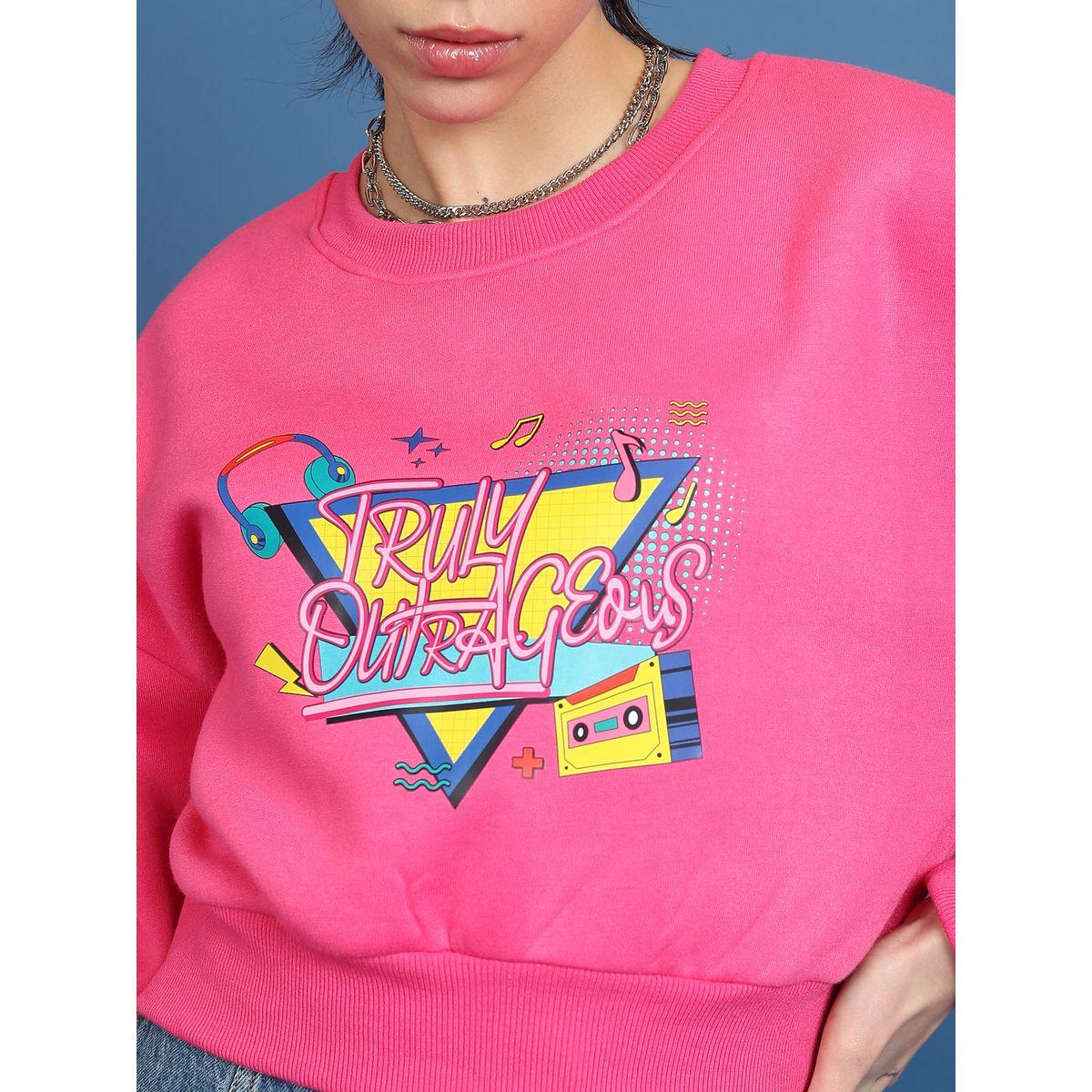 Tokyo Talkies X Styli  Retro Graphic Print Dropped Shoulder Sweatshirt-women-clothing-hoodiesandsweatshirts-sweatshirts-image-5