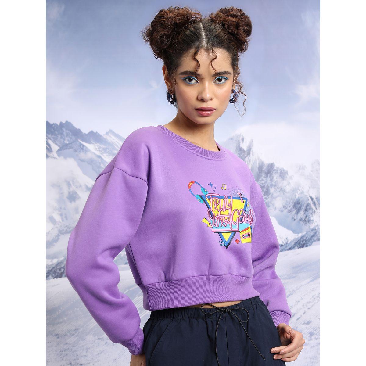 سويت شيرت بطبعة جرافيك مع أكتاف منخفضة طوكيو توكيز × ستايلي-women-clothing-hoodiesandsweatshirts-sweatshirts-image-6