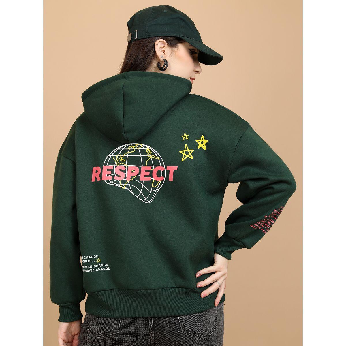 سويت شيرت بطبعة كتابة وأكتاف منخفضة طوكيو توكيز × ستايلي-women-winterwear-hoodiesandsweatshirts-sweatshirts-image-1