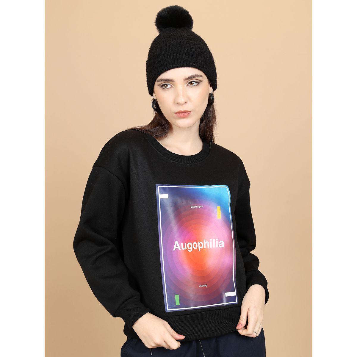 Tokyo Talkies X Styli  Printed Round Neck Oversized Sweatshirt-women-winterwear-hoodiesandsweatshirts-sweatshirts-image-1