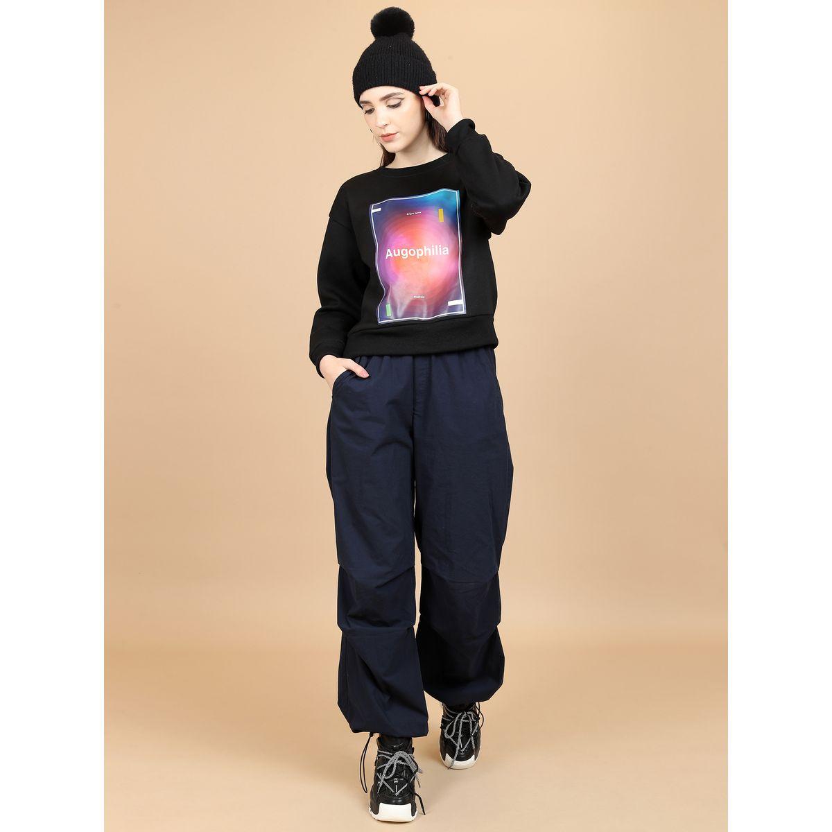 سويت شيرت فضفاض بياقة دائرية طوكيو توكيز × ستايلي-women-winterwear-hoodiesandsweatshirts-sweatshirts-image-2