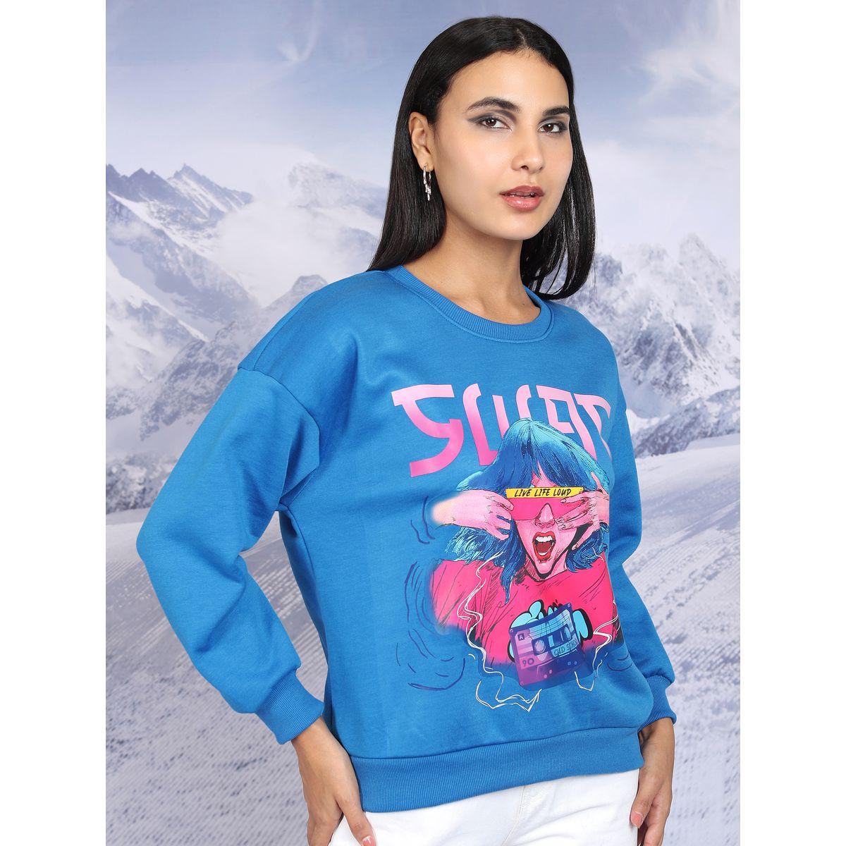 Tokyo Talkies X Styli  Graphic Print Oversized Sweatshirt-women-winterwear-hoodiesandsweatshirts-sweatshirts-image-6