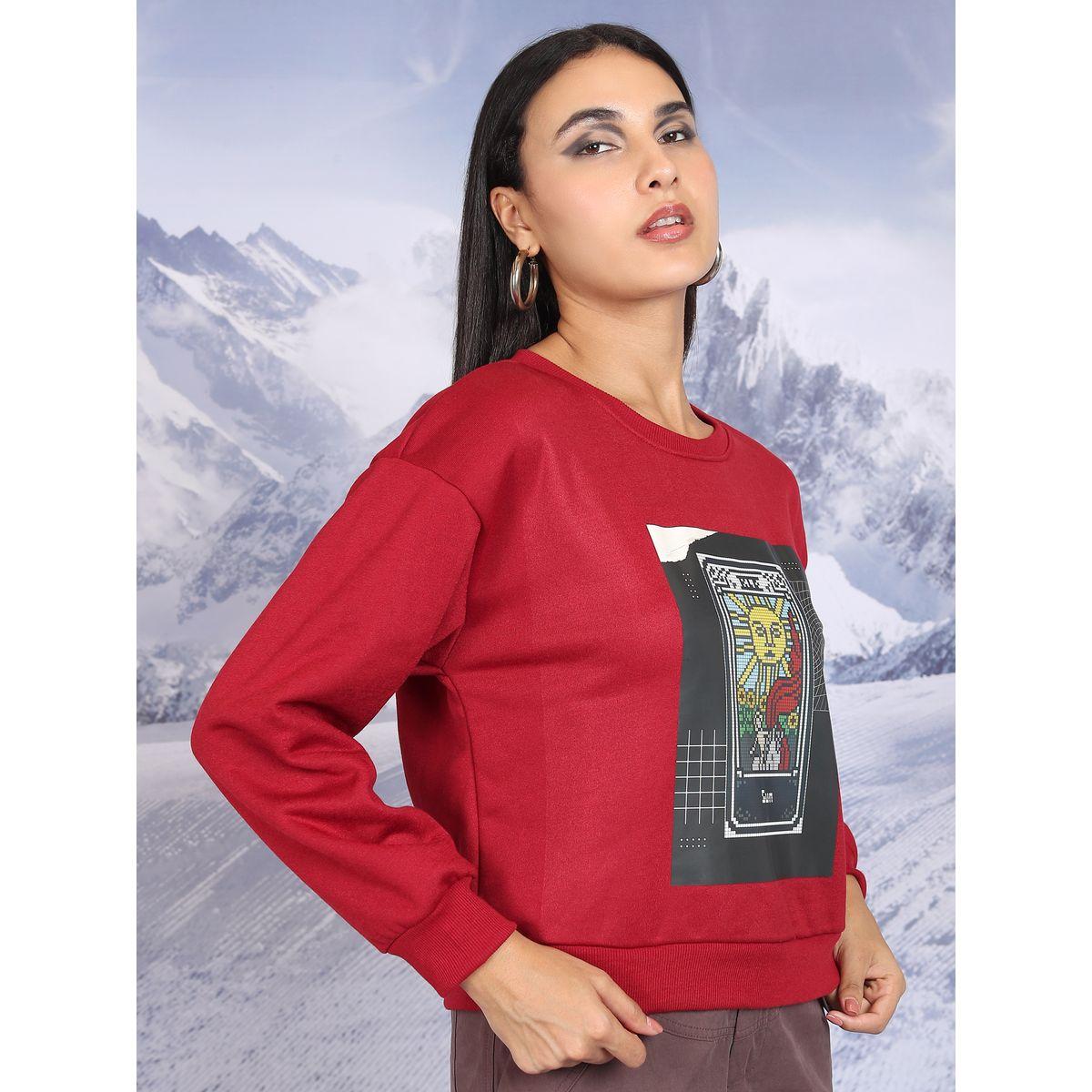 سويت شيرت بياقة دائرية وطبعة جرافيك طوكيو توكيز × ستايلي-women-winterwear-hoodiesandsweatshirts-sweatshirts-image-6