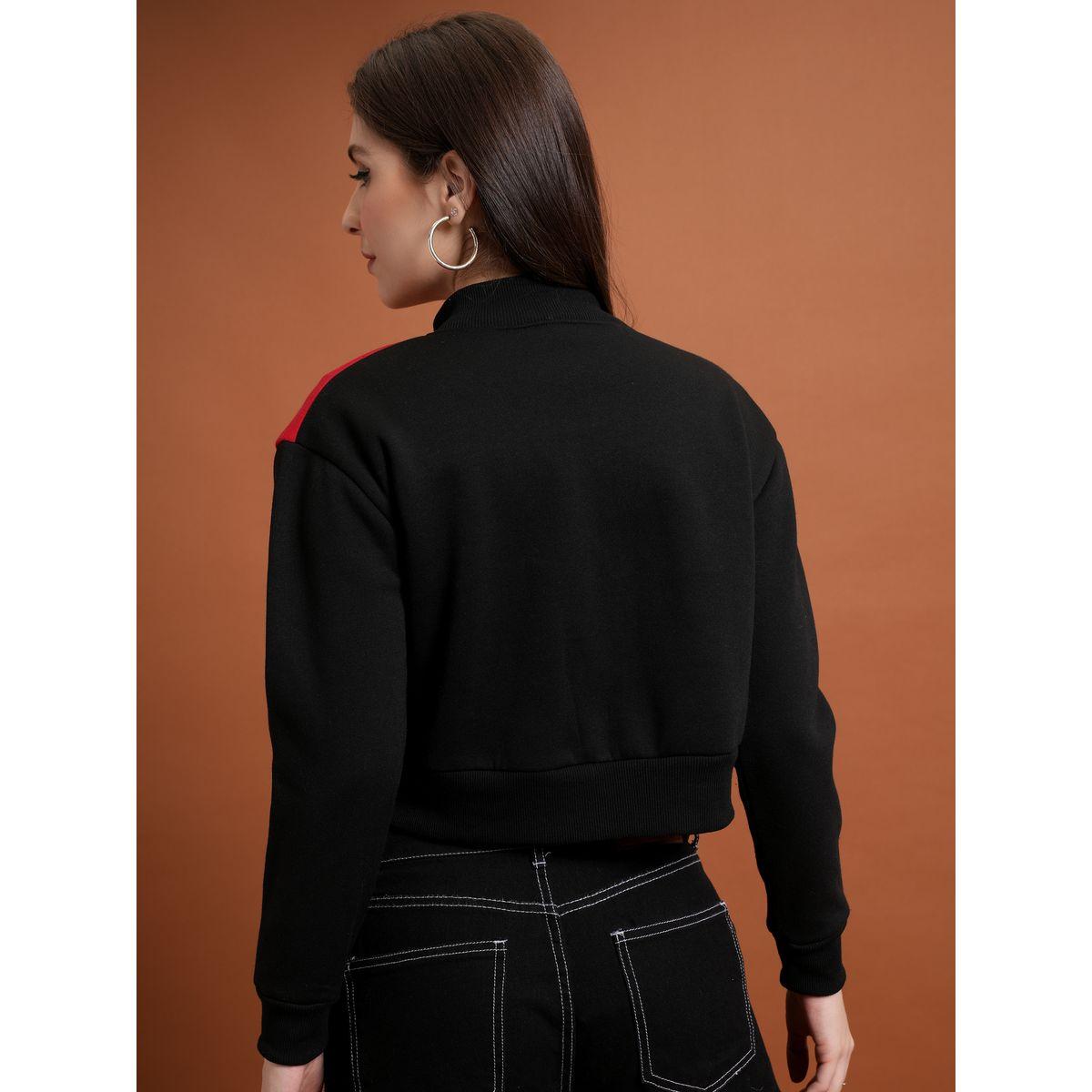 سويت شيرت قصير بنمط كتل الالوان طوكيو توكيز × ستايلي-women-clothing-hoodiesandsweatshirts-sweatshirts-image-3
