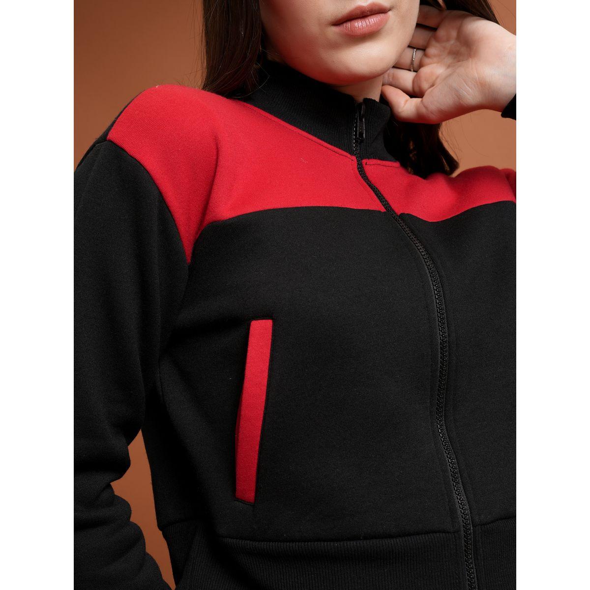 سويت شيرت قصير بنمط كتل الالوان طوكيو توكيز × ستايلي-women-clothing-hoodiesandsweatshirts-sweatshirts-image-5