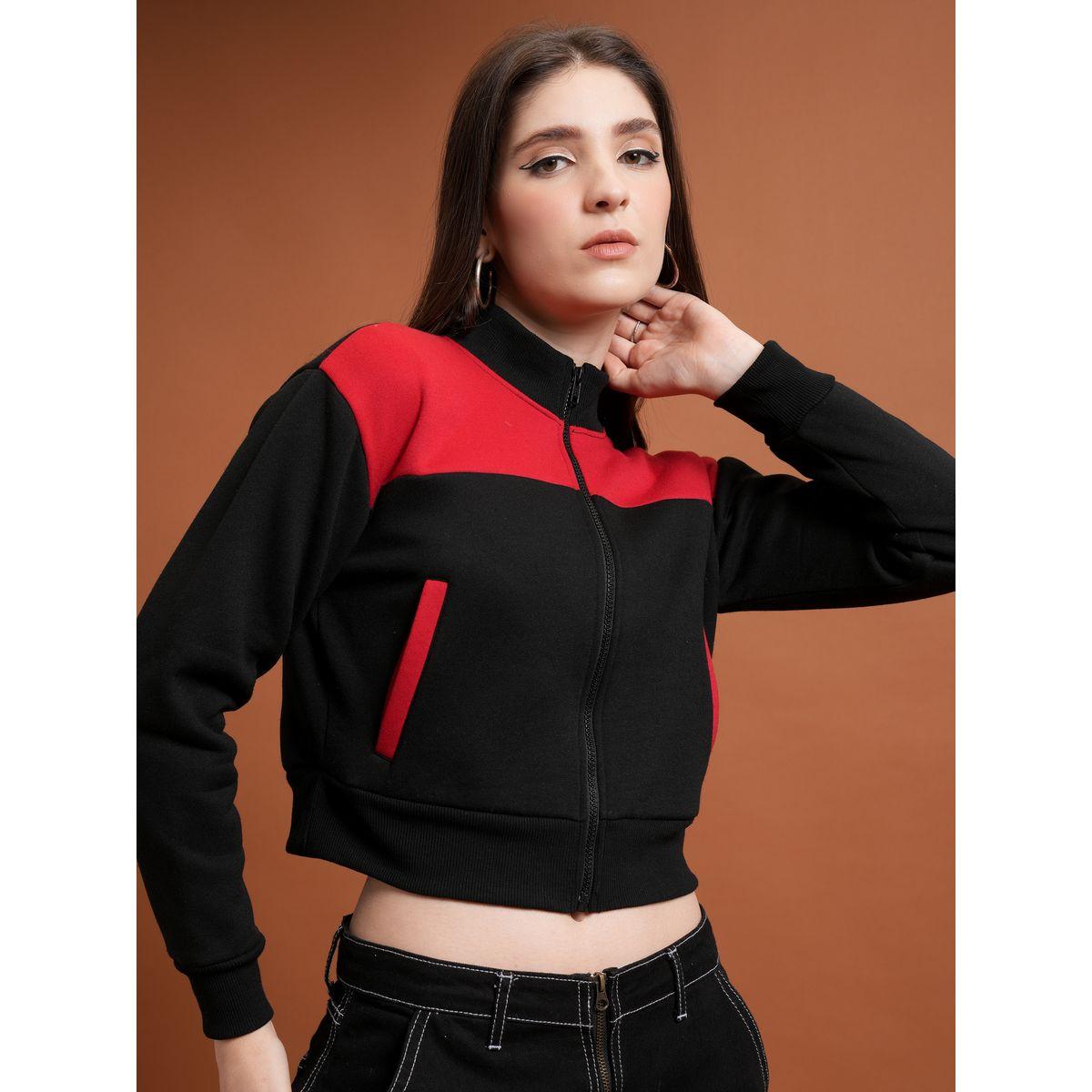 سويت شيرت قصير بنمط كتل الالوان طوكيو توكيز × ستايلي-women-clothing-hoodiesandsweatshirts-sweatshirts-image-6