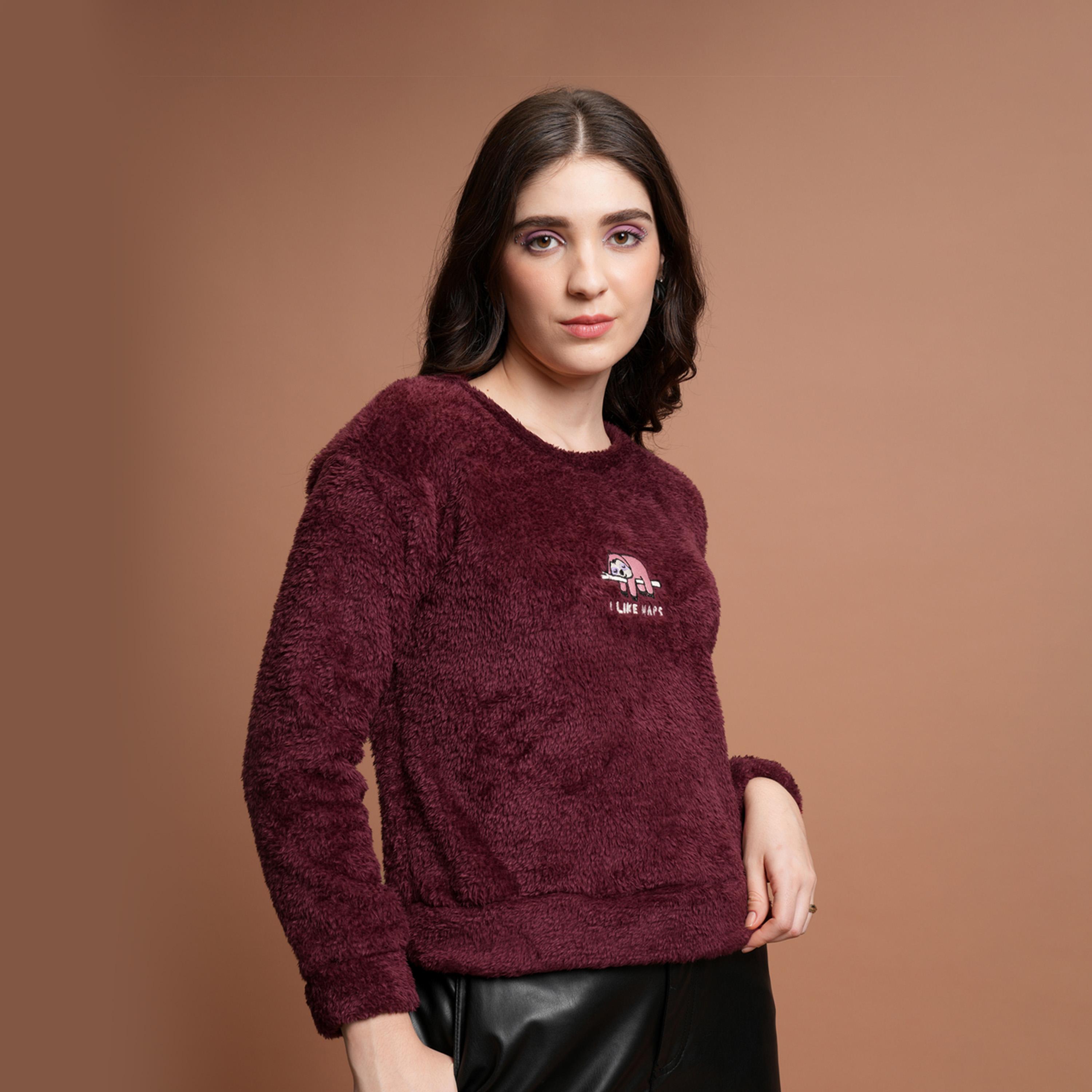 طوكيو توكيز × ستايلي - سويت شيرت مطرز برقبة دائرية-women-winterwear-hoodiesandsweatshirts-sweatshirts-image-1