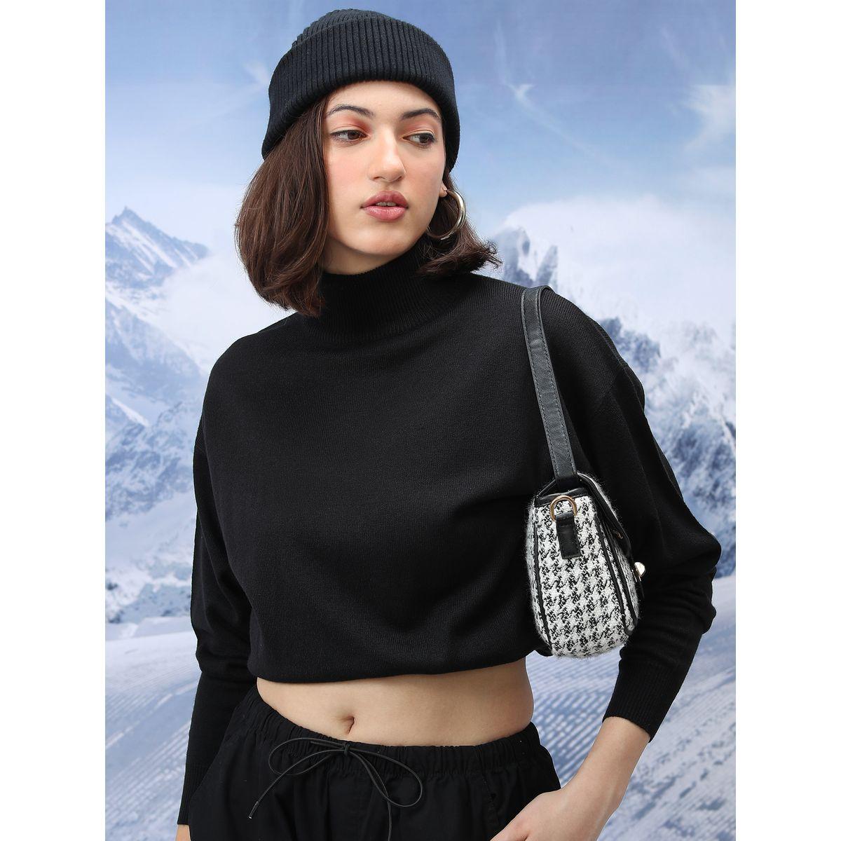 سويتر سادة بياقة عالية طوكيو توكيز × ستايلي-women-clothing-cardigansandjumpers-jumpers-image-1