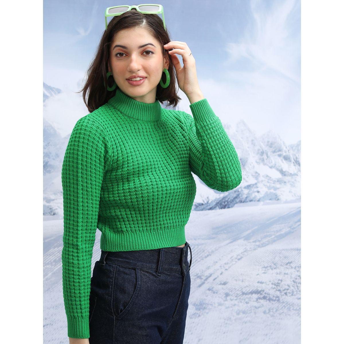 سويتر قصير بتفاصيل بارزة الملمس وياقة عالية طوكيو توكيز × ستايلي-women-clothing-cardigansandjumpers-jumpers-image-6