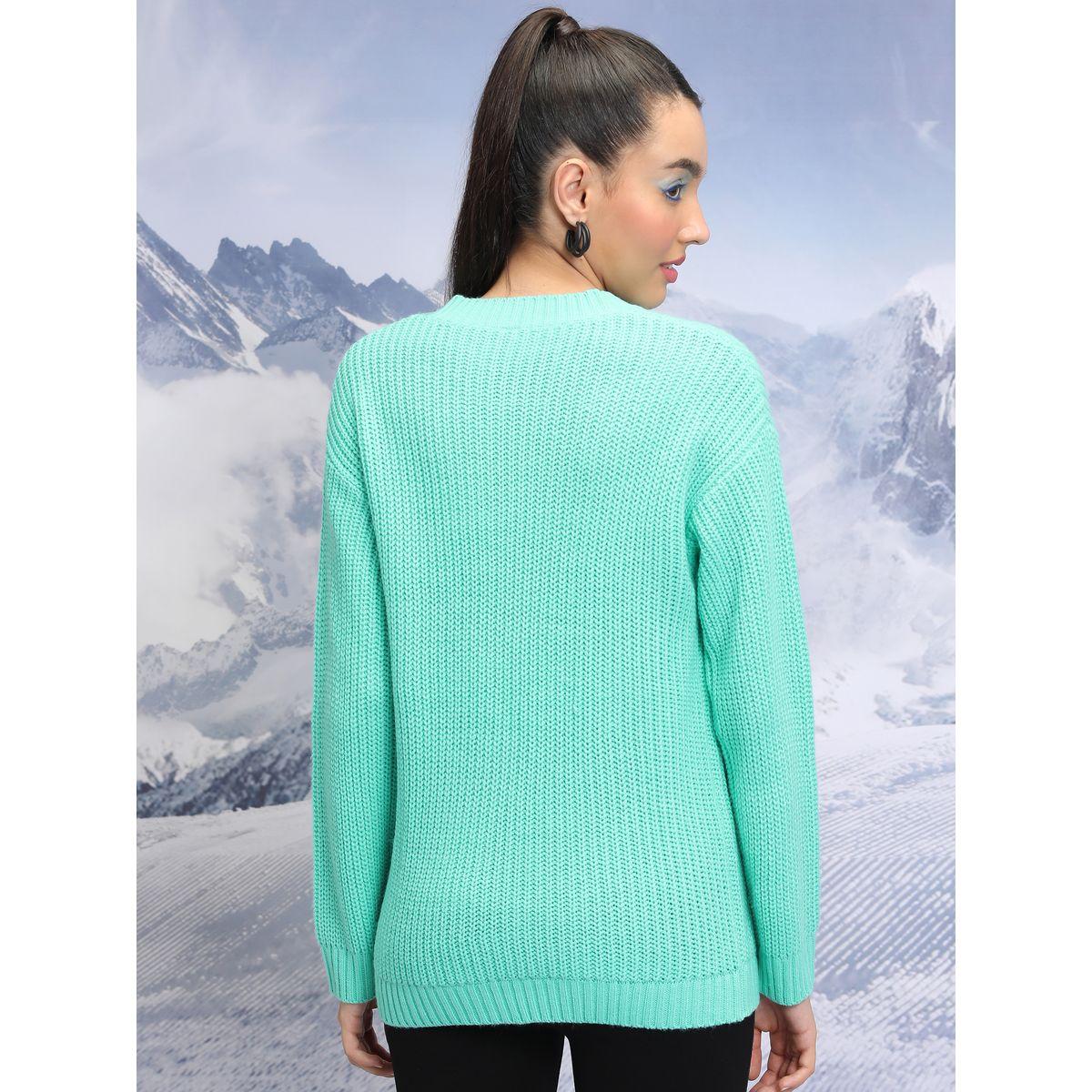 سويتر سادة بقصة مريحة وأكتاف منخفضة طوكيو توكيز × ستايلي-women-clothing-cardigansandjumpers-jumpers-image-5
