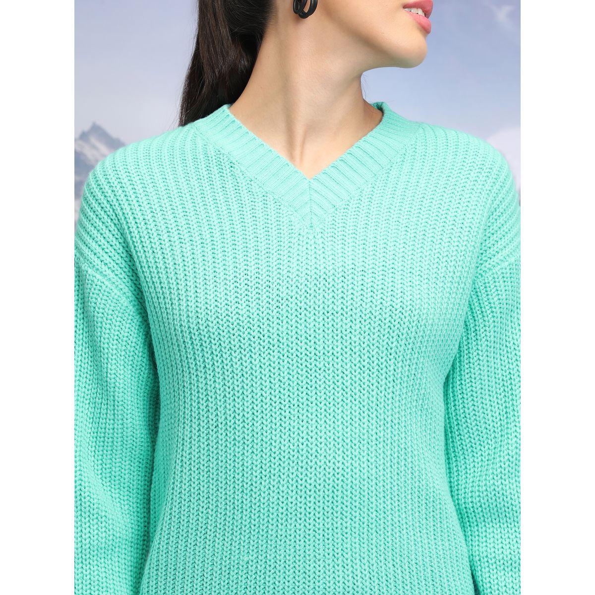 سويتر سادة بقصة مريحة وأكتاف منخفضة طوكيو توكيز × ستايلي-women-clothing-cardigansandjumpers-jumpers-image-5