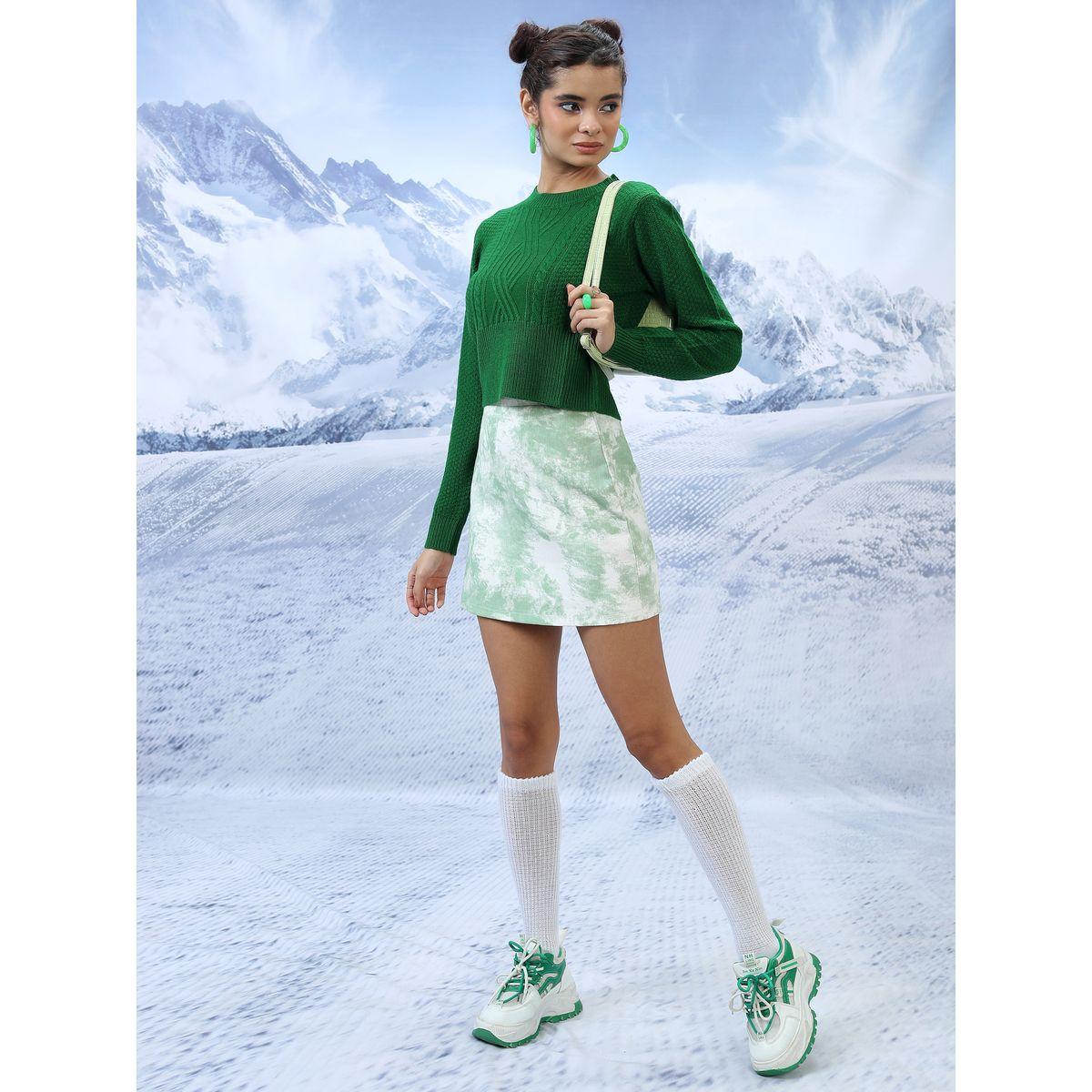 سويتر قصير بتفاصيل محبوكة وياقة دائرية طوكيو توكيز × ستايلي-women-clothing-cardigansandjumpers-jumpers-image-2