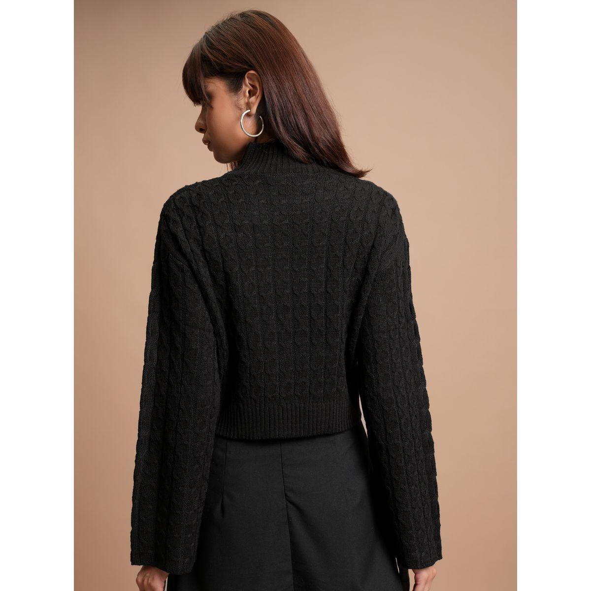 Tokyo Talkies X Styli  Cable Knit High Neck Sweater-women-clothing-cardigansandjumpers-jumpers-image-3