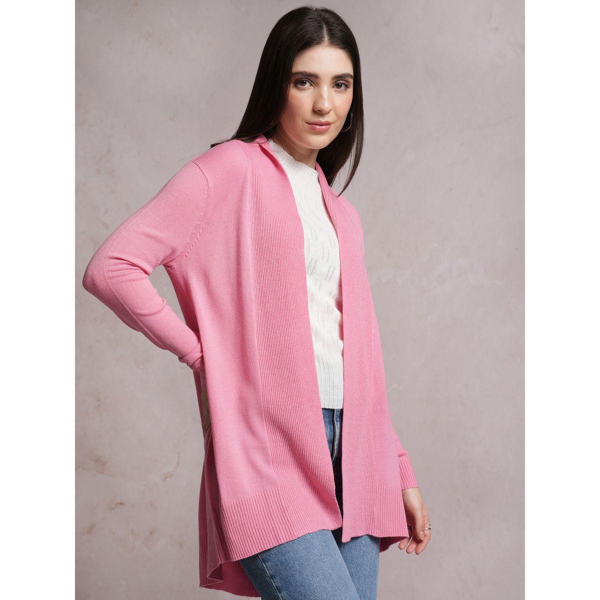 Tokyo Talkies X Styli  Open Front Longline Cardigan-women-clothing-cardigansandjumpers-jumpers-image-6