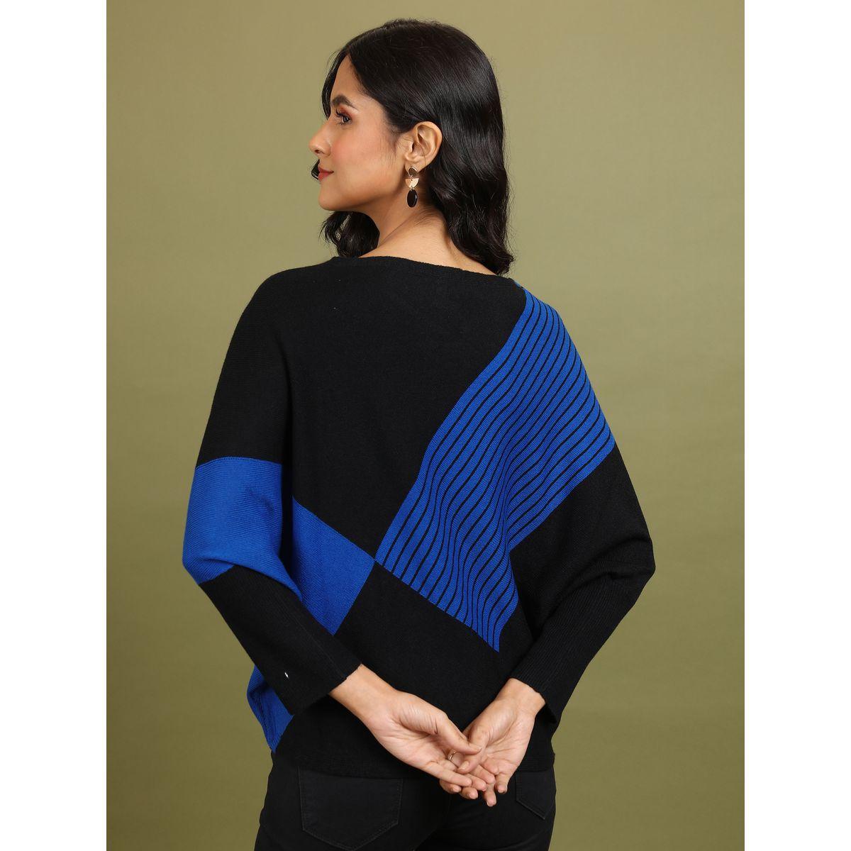 سويتر فضفاض بنمط كتل الالوان طوكيو توكيز × ستايلي-women-clothing-cardigansandjumpers-jumpers-image-3