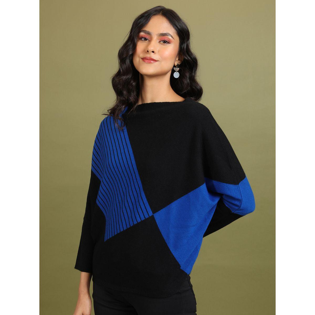سويتر فضفاض بنمط كتل الالوان طوكيو توكيز × ستايلي-women-clothing-cardigansandjumpers-jumpers-image-4