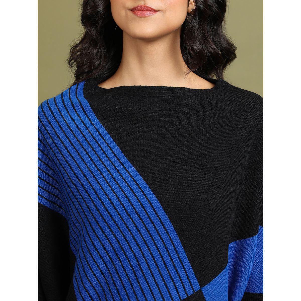 Tokyo Talkies X Styli  Colourblock Oversized Sweater-women-clothing-cardigansandjumpers-jumpers-image-5