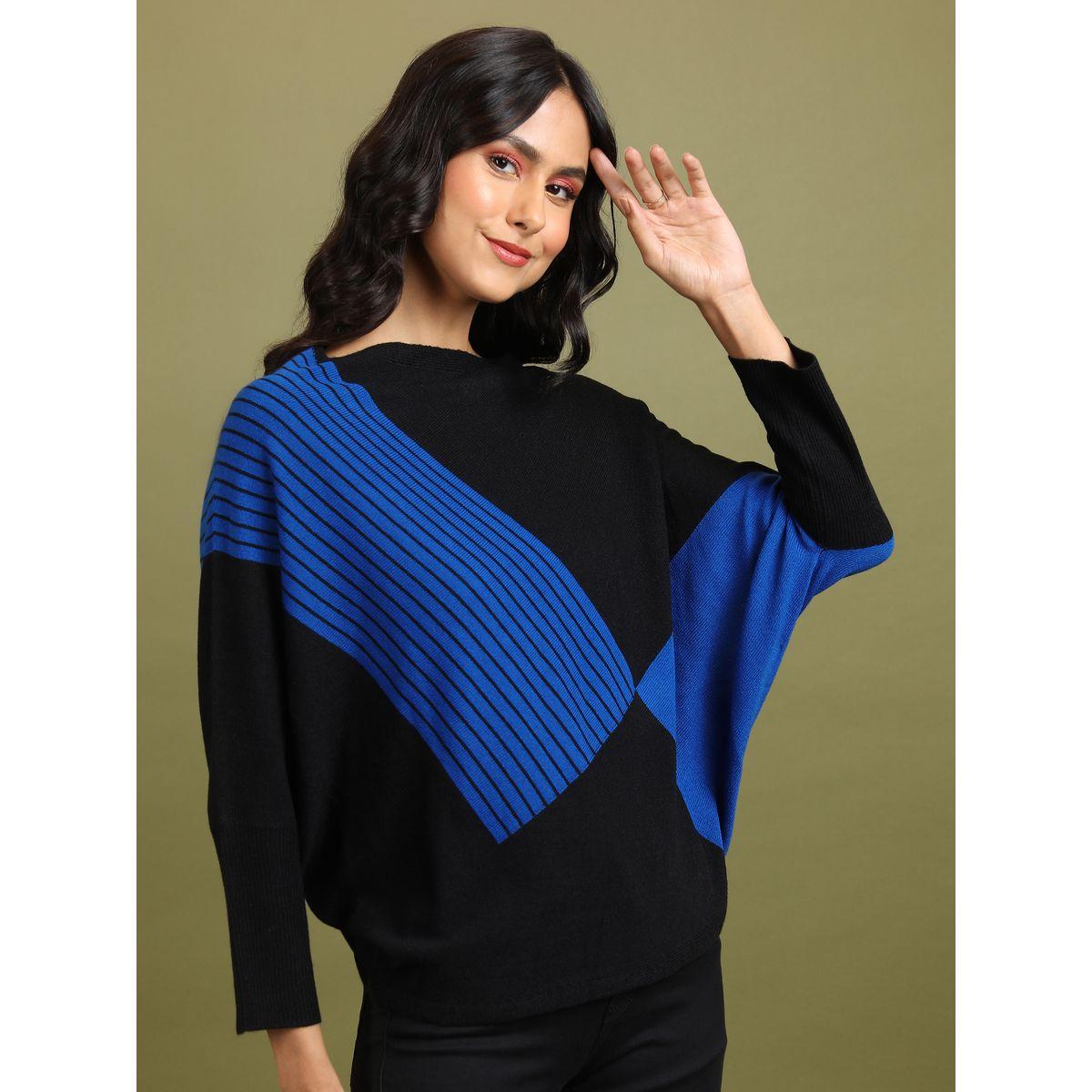 Tokyo Talkies X Styli  Colourblock Oversized Sweater-women-clothing-cardigansandjumpers-jumpers-image-6