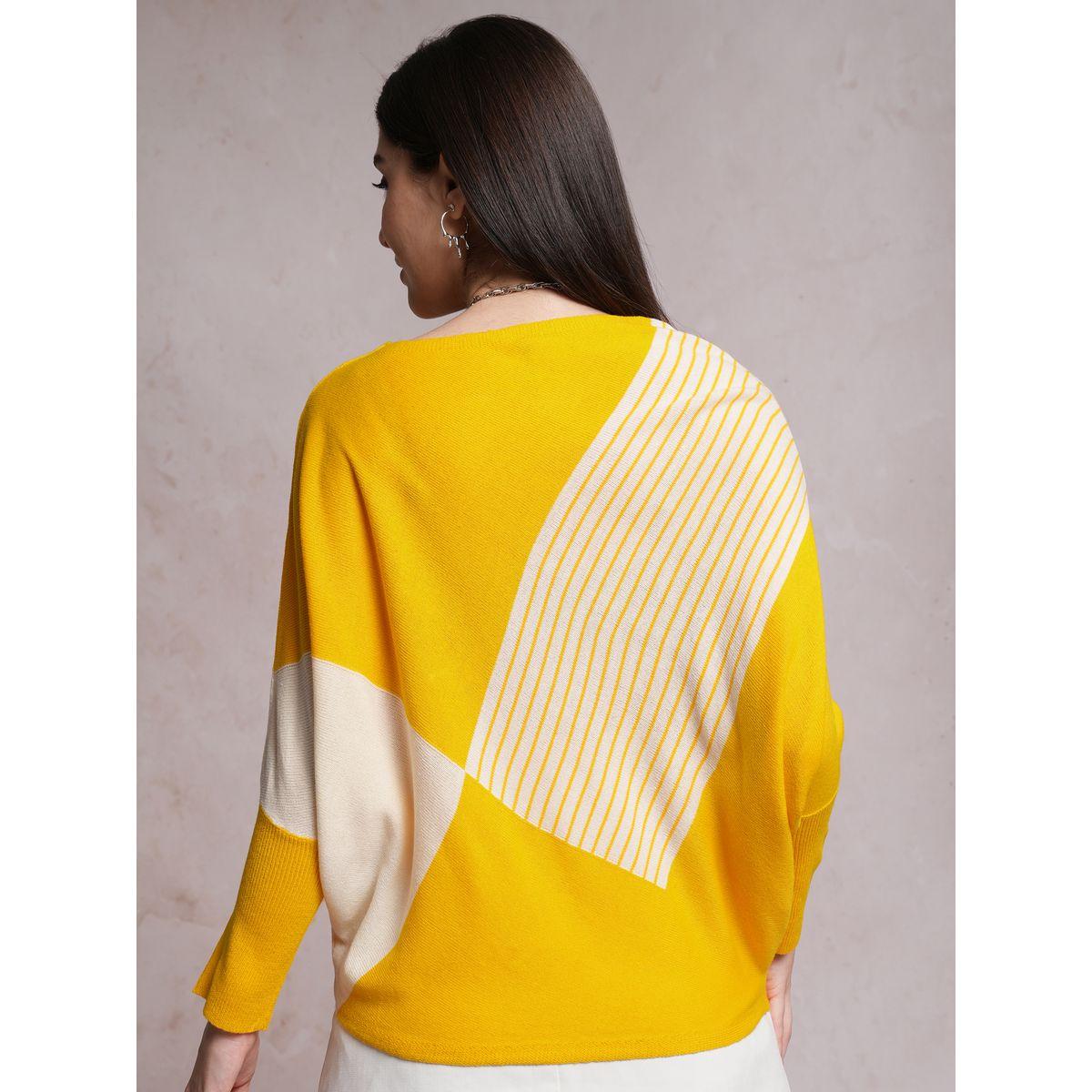 سويتر فضفاض بنمط كتل الالوان طوكيو توكيز × ستايلي-women-clothing-cardigansandjumpers-jumpers-image-3