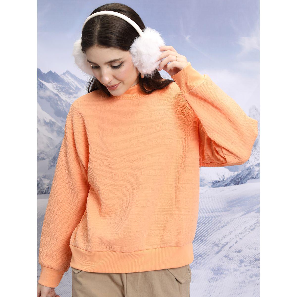 سويت شيرت بياقة عالية وقصة مريحة طوكيو توكيز × ستايلي-women-winterwear-cardigansandjumpers-jumpers-image-1