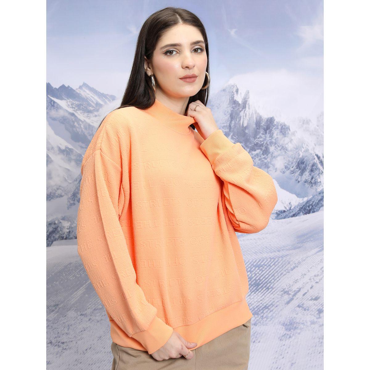 سويت شيرت بياقة عالية وقصة مريحة طوكيو توكيز × ستايلي-women-winterwear-cardigansandjumpers-jumpers-image-6