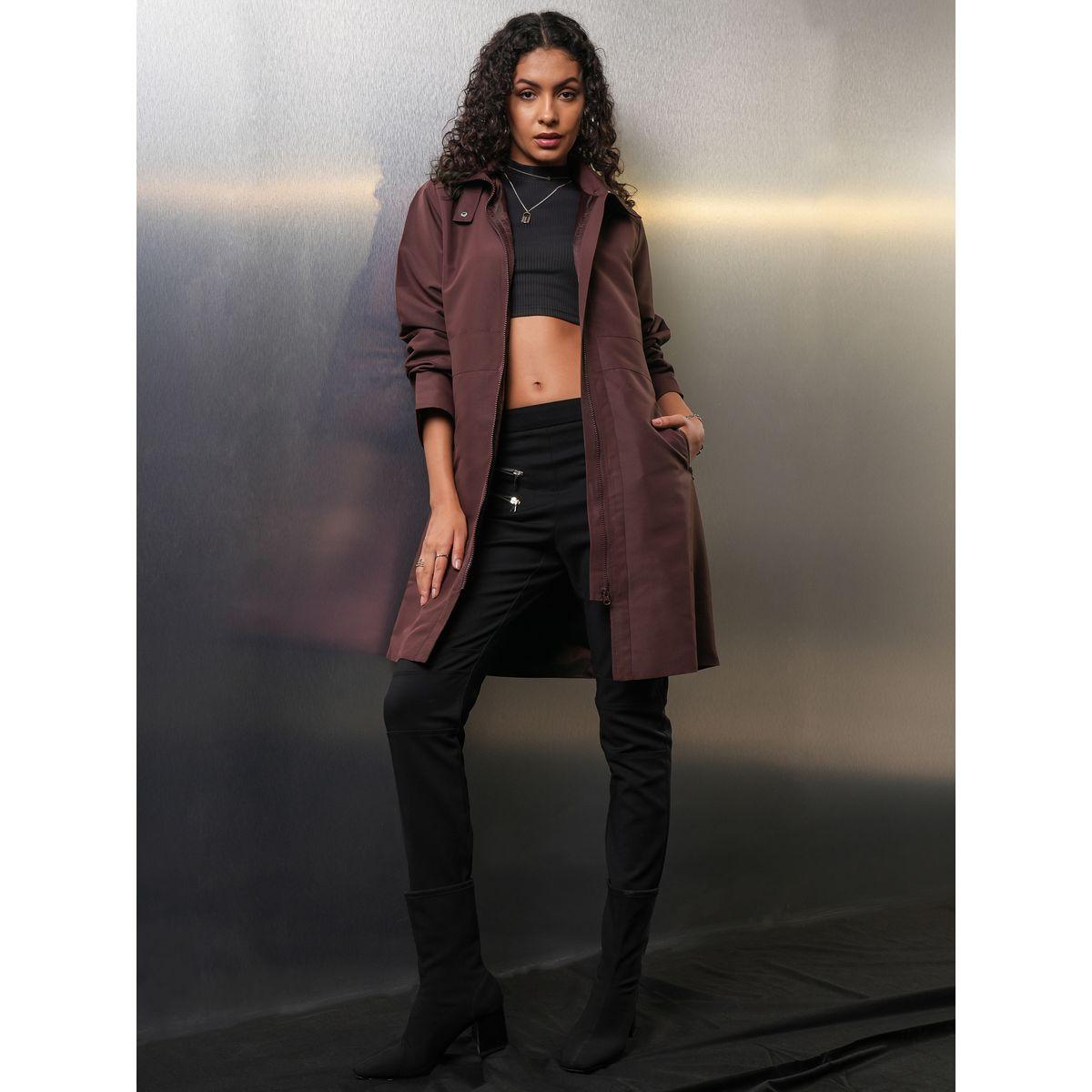 Tokyo Talkies X Styli  Longline Hooded Tailored Jacket-women-clothing-coatsandjackets-coats-image-2