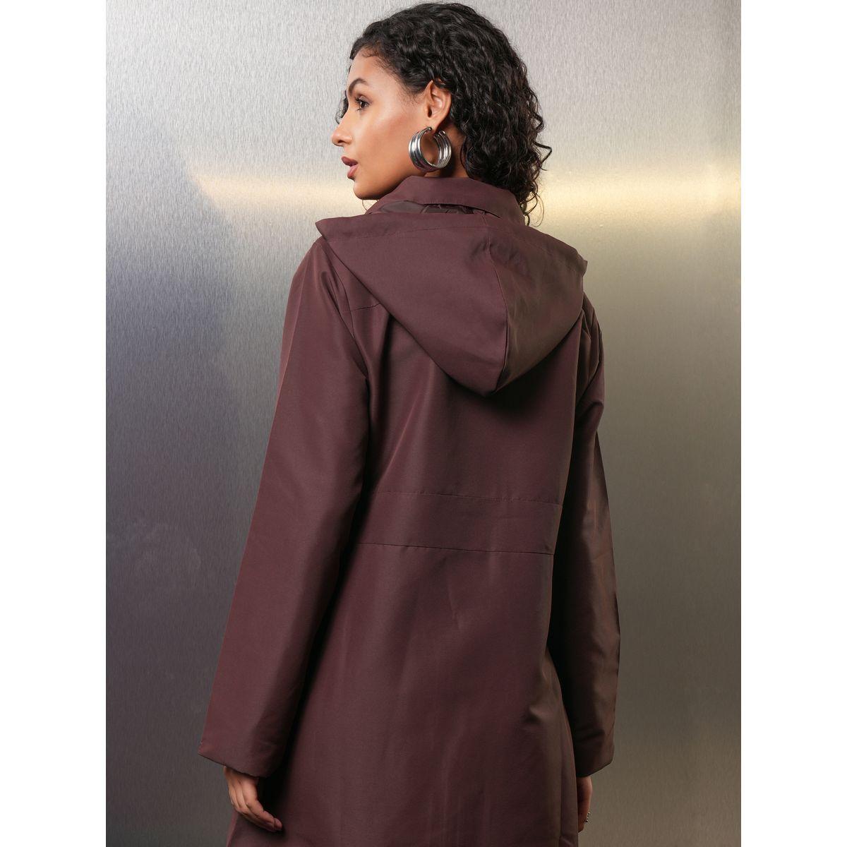 Tokyo Talkies X Styli  Longline Hooded Tailored Jacket-women-clothing-coatsandjackets-coats-image-3