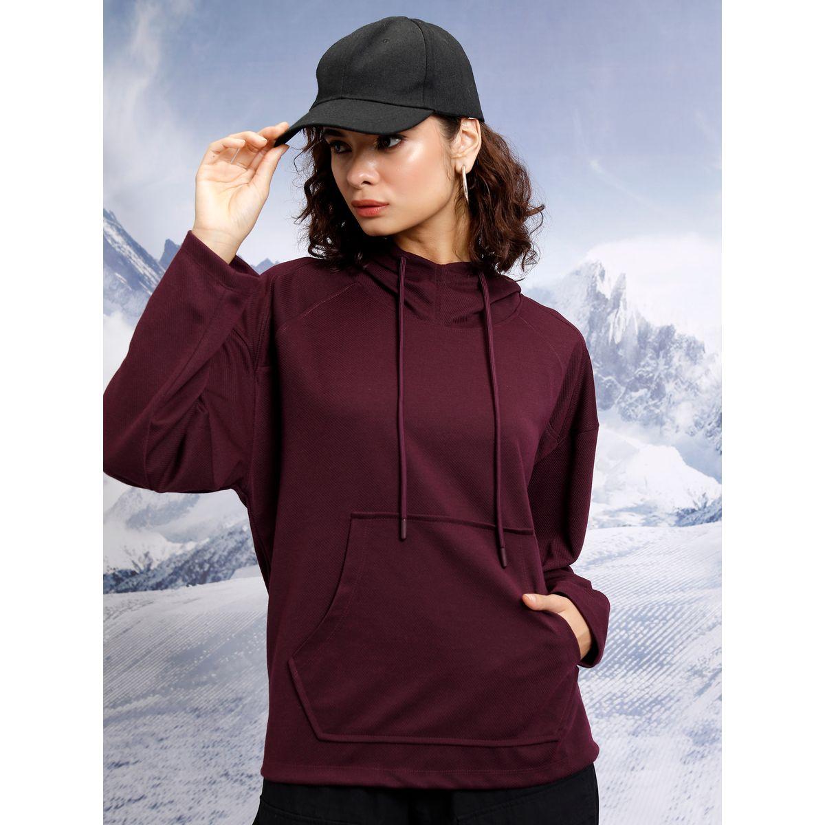 Tokyo Talkies X Styli  Solid Hoodie with Kangaroo Pocket-women-winterwear-hoodiesandsweatshirts-hoodies-image-1