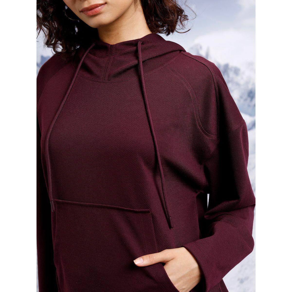 Tokyo Talkies X Styli  Solid Hoodie with Kangaroo Pocket-women-winterwear-hoodiesandsweatshirts-hoodies-image-5