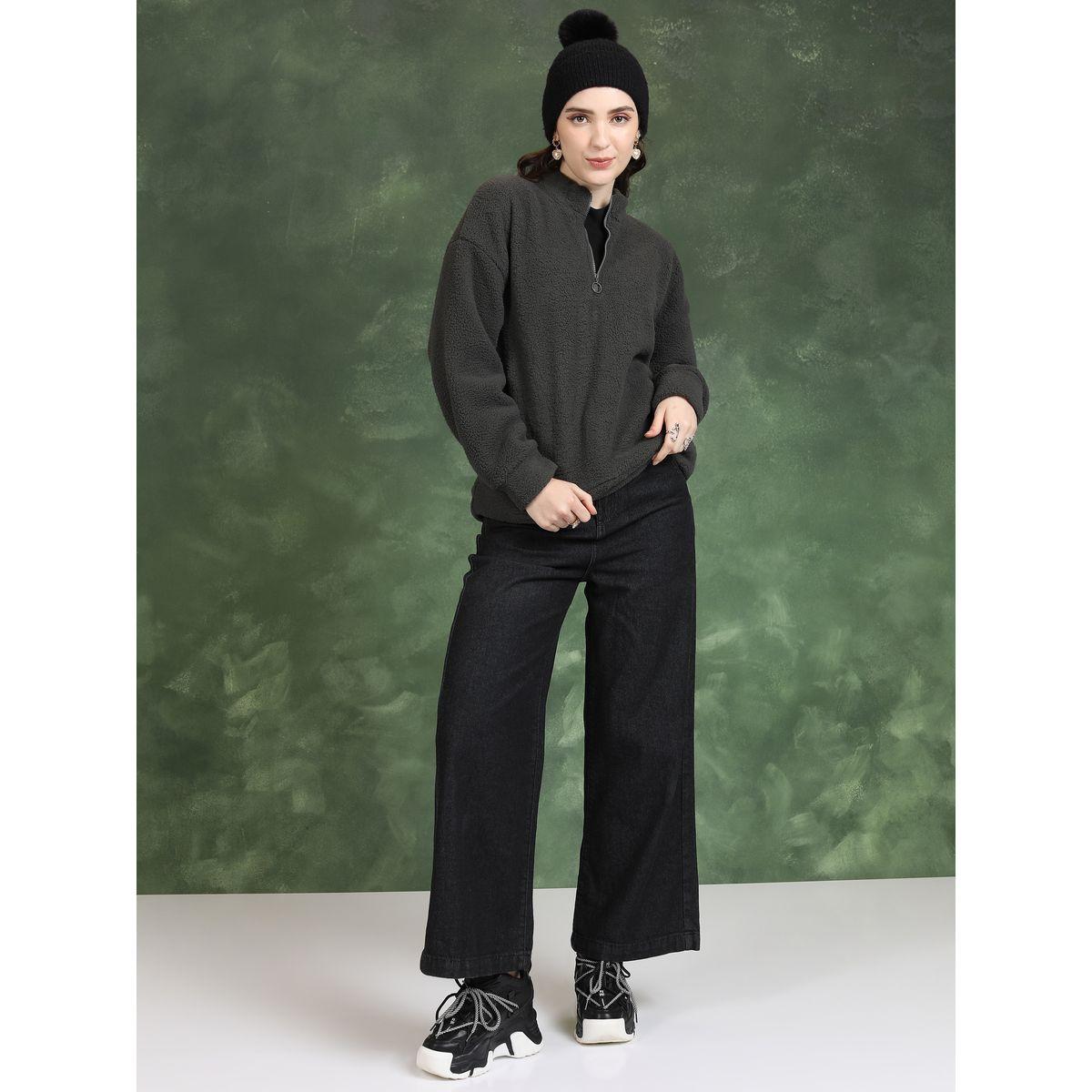 سويت شيرت فضفاض بياقة عالية طوكيو توكيز × ستايلي-women-winterwear-hoodiesandsweatshirts-sweatshirts-image-2
